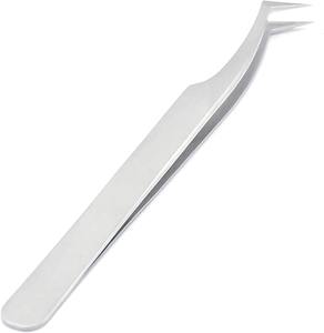 Pince à épiler d'extension de cils Maquillage Acier inoxydable Pince à faux cils non magnétique Pince à épiler précise 3D par Lohar Orthopédique - Product Image 3