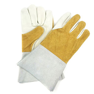 Nouveau 2025 Gants de soudage personnalisés en gros de haute qualité | Meilleur fabricant Logo personnalisé Gants de soudage de bonne qualité - Product Image 2