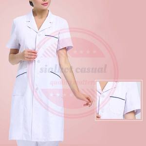 Vente en gros d'uniformes hospitaliers professionnels en coton polyester unisexe blouse de médecin et d'infirmière - Product Image 2