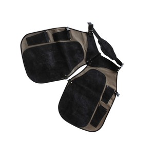 Recién llegado, delantal de herradura de cuero de vaca ajustable, ropa de trabajo por TARIQ MFG CO CE ISO EU - Product Image 3