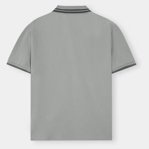 Personnalisé Vente directe d'usine Hommes à manches courtes pour chemise Motif solide Tissu polaire écologique Service OEM - Product Image 3