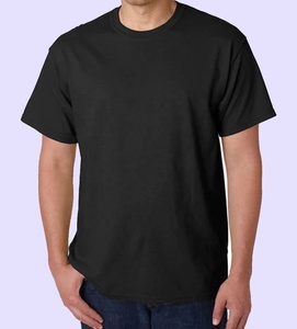 Col rond demi-manche personnalisé à manches courtes en gros 180g 100% coton tissu tricoté hommes blanc T-shirts fabrication à partir de l'Inde - Product Image 5
