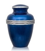 Urnas de latón hechas a mano para funerario, urna funeraria para cenizas de personas, mortuarios, a rayas negras, suministros funerarios - Product Image 3