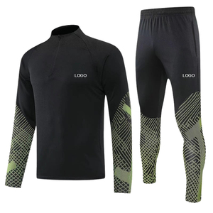 Ensemble de survêtement zippé oversize en molleton de coton pour homme – Qualité supérieure, tendance streetwear, confortable et athlétique - Product Image 1