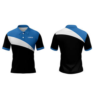 Venta al por mayor en blanco personalizado sublimación Logo Unisex verano liso alta calidad poliéster deporte negocios personalizado hombres polos - Product Image 2