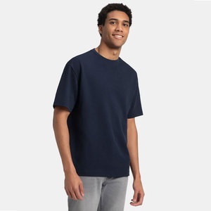 Camiseta Extra Grande de Mezcla de Algodón Superpeinado Transpirable - Product Image 2