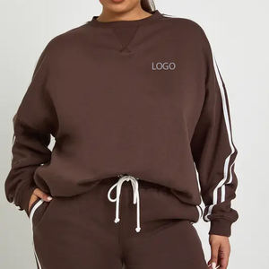 Sweat-shirt chaud pour femme au design simple, coupe décontractée avec fermeture éclair, service OEM, prix avantageux pour les commandes en gros, durable - Product Image 1