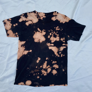 Camiseta básica de manga corta con cuello redondo para hombre Bleach Tie Dye Jersey - Product Image 2