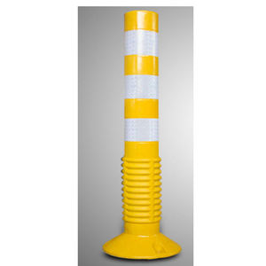 بلاستيك عاكس مرنة انتعاش وقوف السيارات حاجز القطب علامة بولارد تحذير آخر معدات السلامة المرورية - Product Image 6