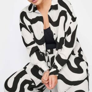 เสื้อผู้หญิงลายสก็อตผ้าฝ้ายระบายอากาศได้ดี ไซส์ใหญ่ สำหรับฤดูใบไม้ร่วง ปี 2026 สั่งทำได้ คุณภาพสูง ขายดี - Product Image 4