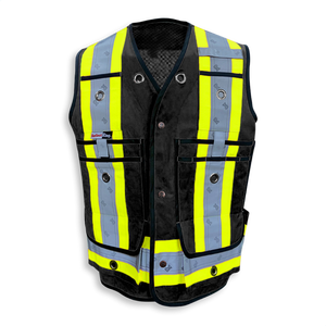 Chaleco DE SEGURIDAD reflectante fluorescente de alta visibilidad - Product Image 1