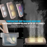Nouvelle technologie hydrogène pied SPA dispositif relaxant bain de pieds électrique hydrogène Spa Machine pour usage domestique ion à cellules ioniques