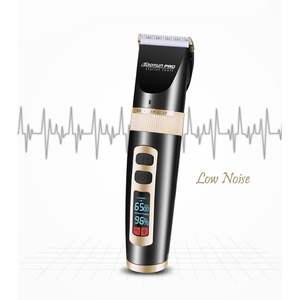 Kit de tondeuses à cheveux sans fil pour hommes et enfants, avec peignes de guidage pour la coupe et l'entretien, en acier inoxydable, IPX7, station de charge US - Product Image 2