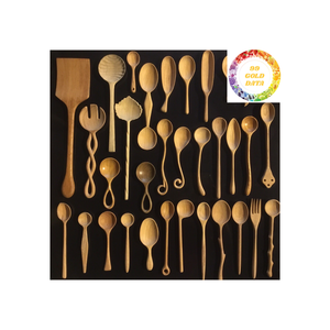 Cuchara de madera hecha a mano con artesanía de alta calidad de Vietnam a precio competitivo - Product Image 2
