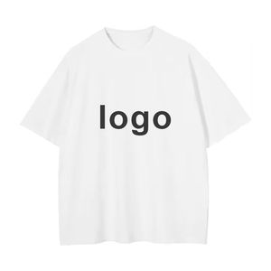 Camiseta de algodón de alta calidad para hombre, camiseta de gran tamaño de manga corta gruesa con estampado personalizado, camiseta de gran tamaño para hombre - Product Image 5