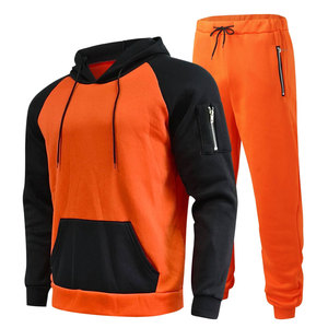 Vente en Gros de Survêtements pour Hommes avec Logo Personnalisé Coupe-Vent Polaire de Coton Uni avec Rayures Blanches Imprimées Vêtements de Sport - Product Image 1