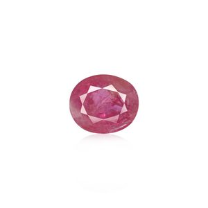 Pierre précieuse naturelle rouge de 7,31 carats, taille émeraude facettée, en différentes formes, hauteur 8 mm, créée en laboratoire et traitée thermiquement - Product Image 1