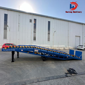 모바일 접이식 헤비 듀티 오토바이 적재 램프 2600KG 용량 HAOLONG HL-YD-8T 좋은 가격화물 및 저장 장비 - Product Image 6