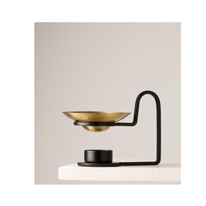 เชิงเทียนโลหะเฮอริเคนตกแต่งสำหรับใช้ในร่มกลางแจ้งเหมาะสำหรับงานแต่งงานงานเลี้ยงฉลองและที่บ้าน - Product Image 1