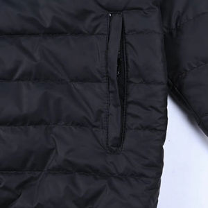 Veste d'extérieur légère imperméable avec capuche, respirante, fermeture éclair intégrale, unie, décontractée, d'hiver, matelassée - Product Image 3