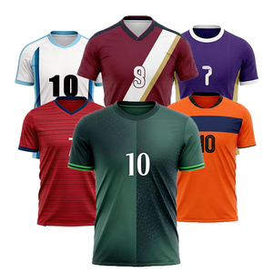 Nouveau Maillot de Foot Personnalisé Homme Manches Courtes Impression par Sublimation Nom Numéro Saison 2026 - Product Image 1