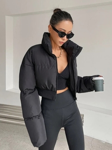 แจ็กเก็ตทรงปลาปักเป้ามีซิปแบบพรีเมียมเสื้อแจ็คเก็ตแบบหนาสำหรับฤดูหนาวสไตล์ดีไซเนอร์ - Product Image 5