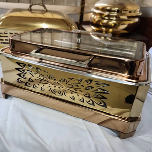 จานร้อนไฮดรอลิกสแตนเลสสำหรับจัดเลี้ยงอาหารจานร้อนไฮดรอลิก - Product Image 1