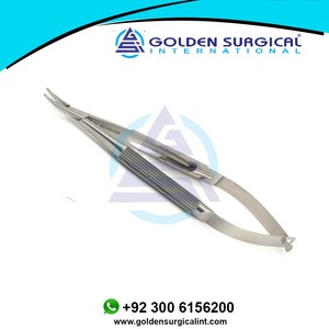 Portaagujas Oftálmico Troutman, Mandíbulas Delicadas y Resistentes, Portaagujas Quirúrgico Ocular Castroviejo - Product Image 2