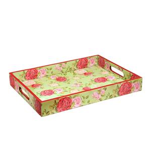 Plateau de service en bois émaillé pour la cuisine, plateau de service pour table à manger, pour la nourriture - Product Image 6