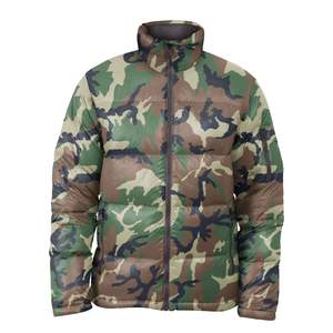 2025 New Arrival <b>Men's</b> Plus Size Puffer <b>Jacket</b> Custom Design <b>Camouflage</b> Printed Sand Collar Winter Wear Puffer <b>Jacket</b> For <b>Men</b> - Product Image 5