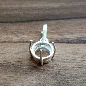 Base para Colgante Redonda de Plata de Ley 925 de Alta Calidad de 10 mm, para Fabricación de Joyería DIY, Suministros de Plata en Blanco para Mujer, 2025 - Product Image 5