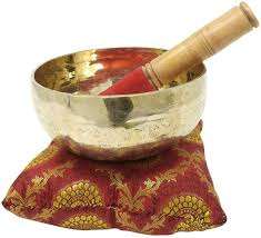 Rabeh Set of Tibetan Singing Bowl with Quality <b>Meditation</b> Healing Handmade Buddhist Singing Bowls <b>Cushion</b> Set - Product Image 3