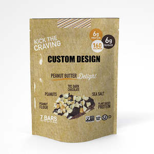 Bolsa Doypack Mate/Brillante con Cierre y Abertura Desgarrable para Envasado de Mezcla de Frutos Secos - Material Laminado de Grado Alimenticio, Fábrica en Vietnam - Product Image 4