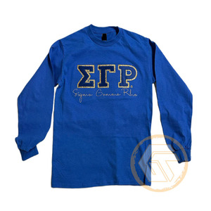 Sweat-shirt décontracté brodé de haute qualité personnalisé pour femmes Sigma Gamma Rho Automne/Hiver en molleton de coton écologique - Product Image 2