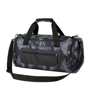Sac de sport personnalisé avec logo imprimé, durable, résistant à l'eau, en Oxford, sac de voyage pour la nuit, sac de sport avec compartiment à chaussures - Product Image 4