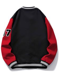 เสื้อแจ็กเก็ตผ้าแคนวาสสำหรับผู้ชายเสื้อแจ็กเก็ตผ้าแคนวาสใส่สบายสไตล์ใหม่ปักลายผ้า Chinille สำหรับฤดูหนาว - Product Image 2