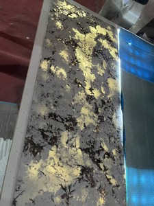 Nouveau matériau impression 3D pierre de luxe naturel rétro-éclairé onyx <span class=keywords><strong>marbre</strong></span> île comptoir <span class=keywords><strong>bar</strong></span> haut translucide conception - Product Image 4