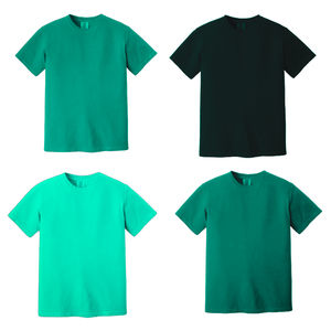 Camiseta unisex ajustada con estampado de algodón orgánico 3D, Camiseta con cuello redondo y estampado digital de 200 gramos de peso, gran oferta OEM europeo 100% algodón - Product Image 5