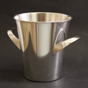 Expensive Metal <b>Champagne</b> Ice <b>Bucket</b> <b>With</b> Nickle Plated Finishing Wine Cooler <b>With</b> Stylish Wooden <b>Stand</b> Base & Handle Chiller - Product Image 6