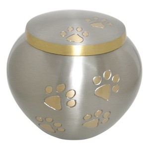 Unique Design Human <b>Ashes</b> Funeral Urn Metal Classic Cremation Urns and Handmade Memorial Keepsake Urns <b>for</b> Love Ones - Product Image 1