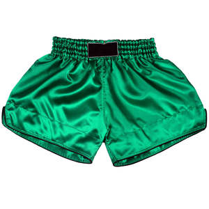 Pantalones Cortos de MMA y Muay Thai Sublimados en Satén 100% Poliéster, Personalizados para Kickboxing, BJJ y Boxeo - Product Image 1