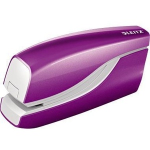 เครื่องเย็บกระดาษไฟฟ้า Leitz NeXXt WOW ความจุ 10 แผ่น (80 กรัม/ตร.ม.) รุ่น E1 ตัวเครื่องโลหะ/พลาสติก สีม่วง - Product Image 1