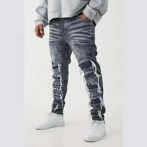 Jeans Rectos Vintage para Hombre, Nueva Colección 2026, Alta Calidad, Ecológicos, Transpirables, Casuales de Negocios, Azul Claro, Elásticos, Holgados, a la Moda - Product Image 4