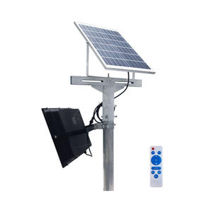 Solar Flood <b>Lights</b> with <b>Motion</b> <b>Sensor</b> 200W Solar LED Flood <b>Light</b> with Wide Angle Detection Adjustable Sensitivity - Product Image 4