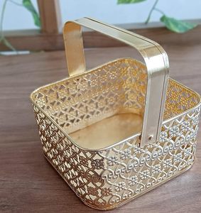 Hot Selling Bulk Christmas Metal Hamper Handmade Craft Gift <b>Storage</b> <b>Baskets</b> Manufacture Supplier India - Product Image 3
