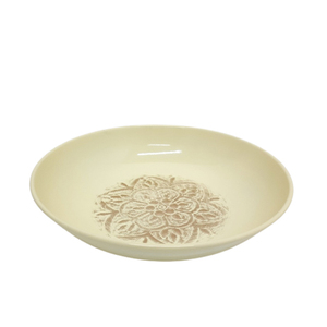 Wholesale Bulk Wooden Bowl and Meena Work Kitchenware Bowl High Quality Round Shape Solid Brass Tabletop <b>Dinnerware</b> Bowl - Product Image 3