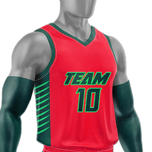 ชุดเสื้อบาสเก็ตบอลทีมออกแบบได้ตามต้องการชุดเสื้อบาสเก็ตบอลคอวีคุณภาพสูงกางเกงทำจากปากีสถานระบายอากาศได้ดี - Product Image 2