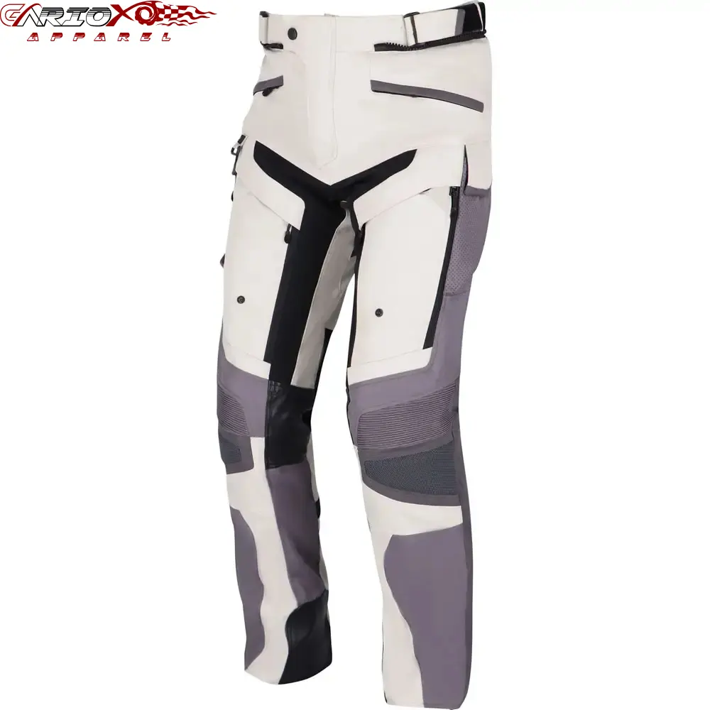 Calça acolchoada removível para motociclista, calça de duas rodas resistente à abrasão, de alta qualidade para homens, ideal para equitação