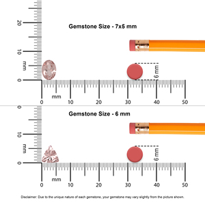 สร้อยข้อมือเงินแท้ 925 ประดับโรสควอตซ์ทรงรีและทรงทริลเลียน ตัดแบบเบเซล ดีไซน์ทันสมัยสำหรับทุกเพศ งานละเอียดประณีต - Product Image 5