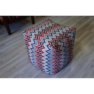 Moroccan <b>Leather</b> Pouf Handmade Ottoman <b>Footstool</b> Traditional Handcrafted Pouffe Home Decor Boho Ottoman Seat Living Roo - Product Image 1